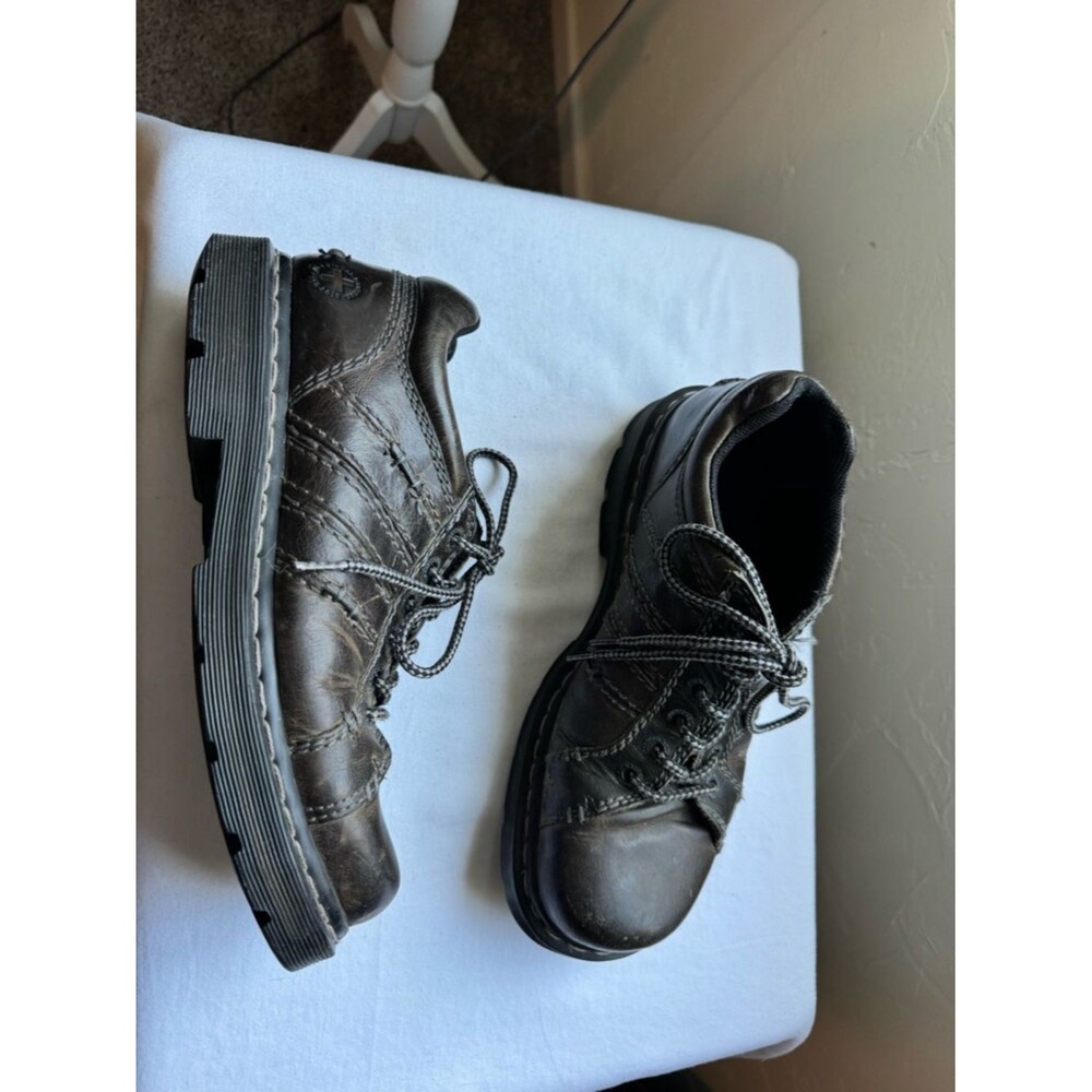Dr. Martens Y2K Vintage Lace Up Platform Chunky Leather Keith Oxford Shoe 11